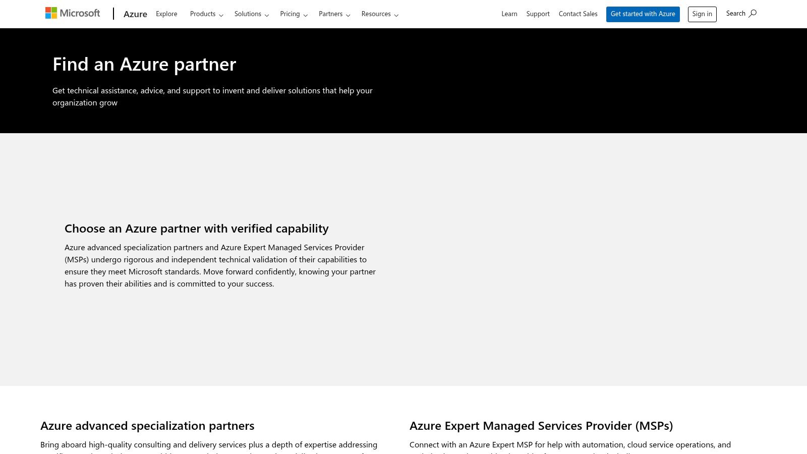 Microsoft Azure Partner Directory