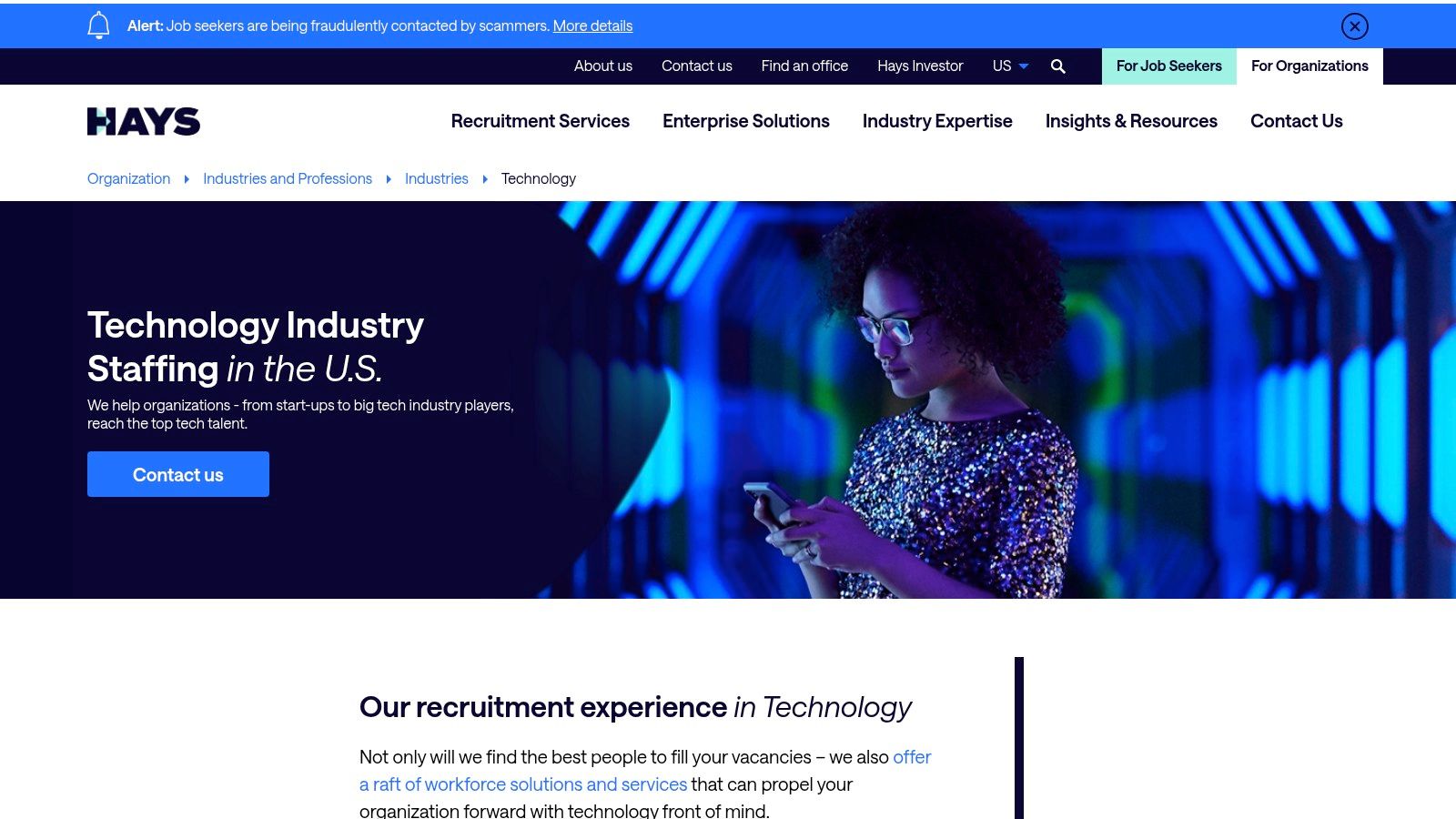 Hays (U.S. Technology)