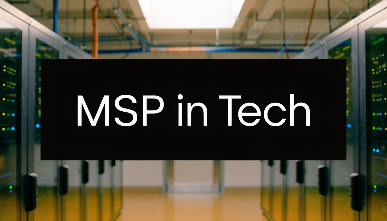 MSP in Tech: Services, Benefits, and Choosing the Right One