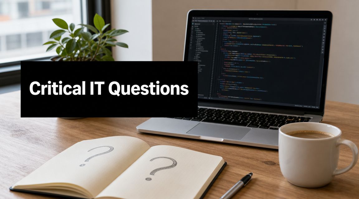 10 Critical Questions to Ask in an IT Interview for 2026