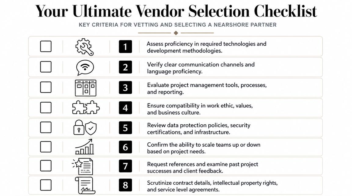 Your Ultimate Vendor Selection Checklist