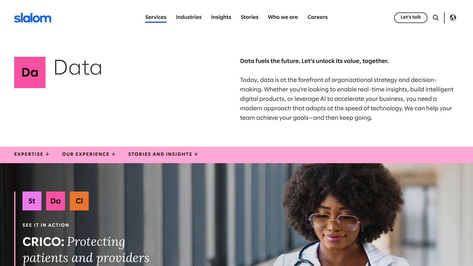Slalom, Data & Analytics