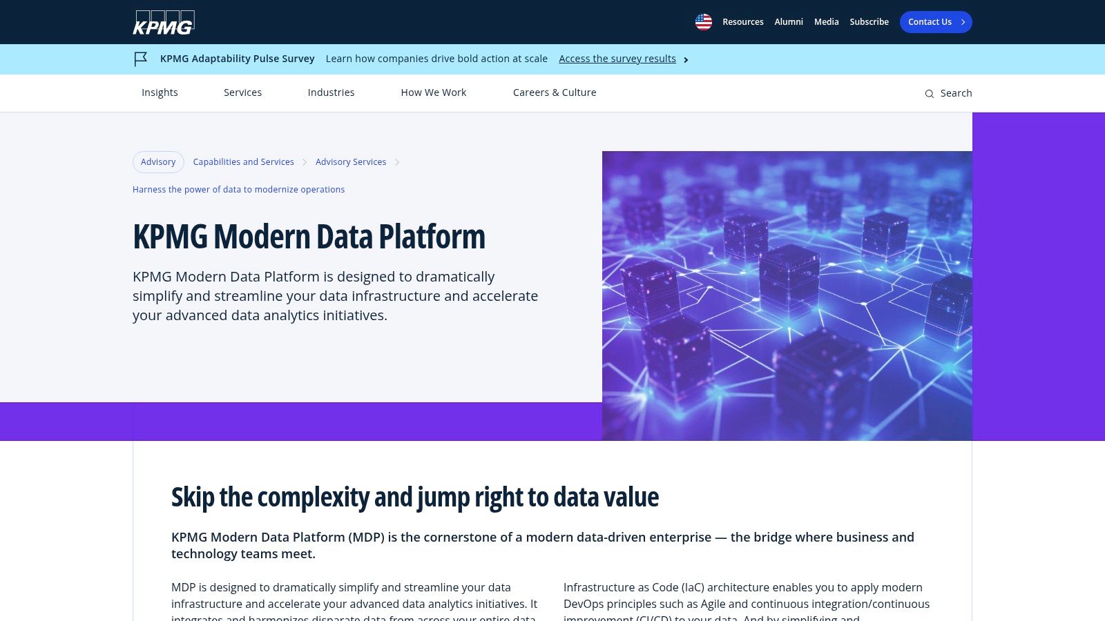 KPMG US, Modern Data Platform (MDP)