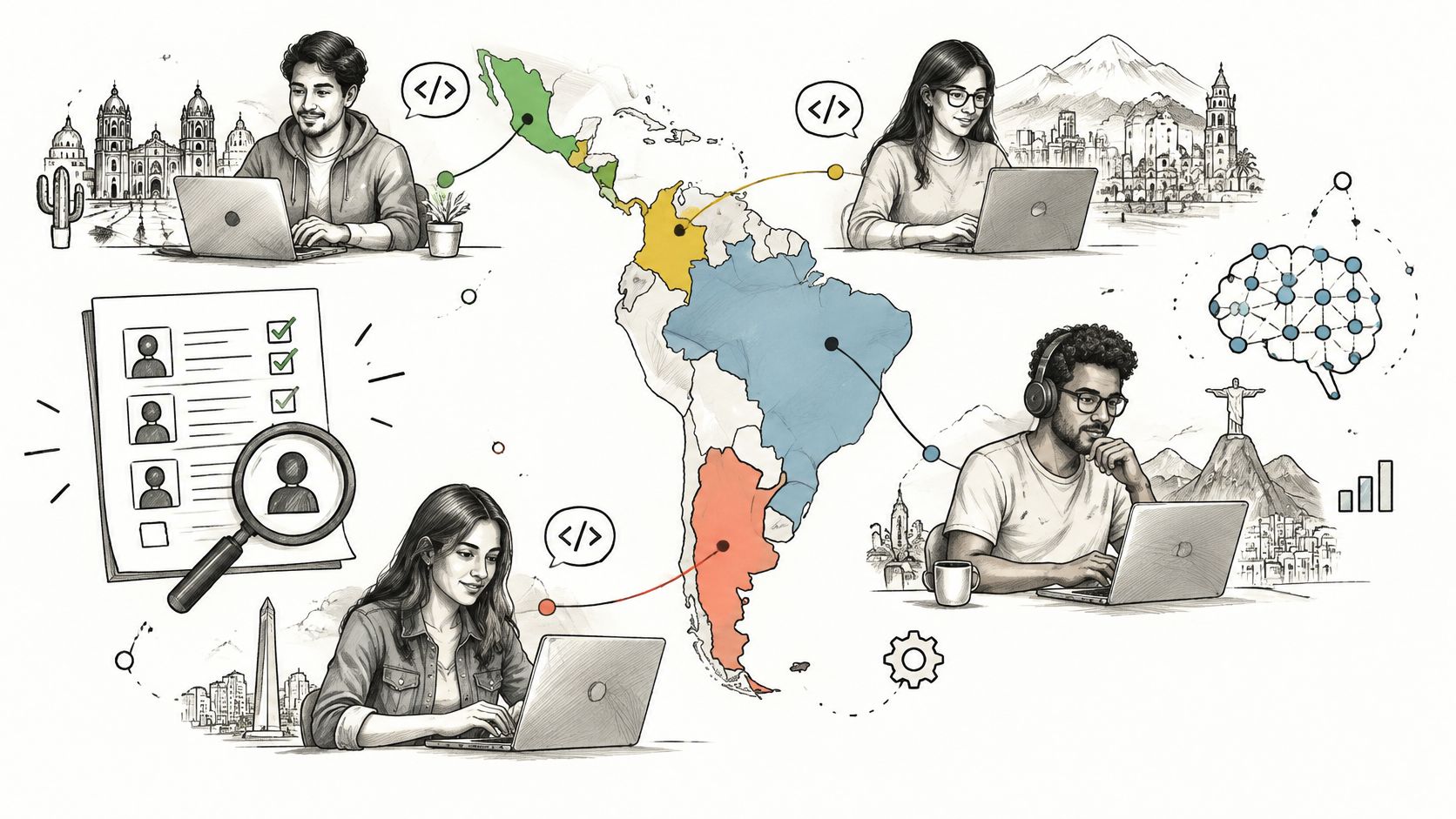 Latin American Developers: Hiring Guide by Country