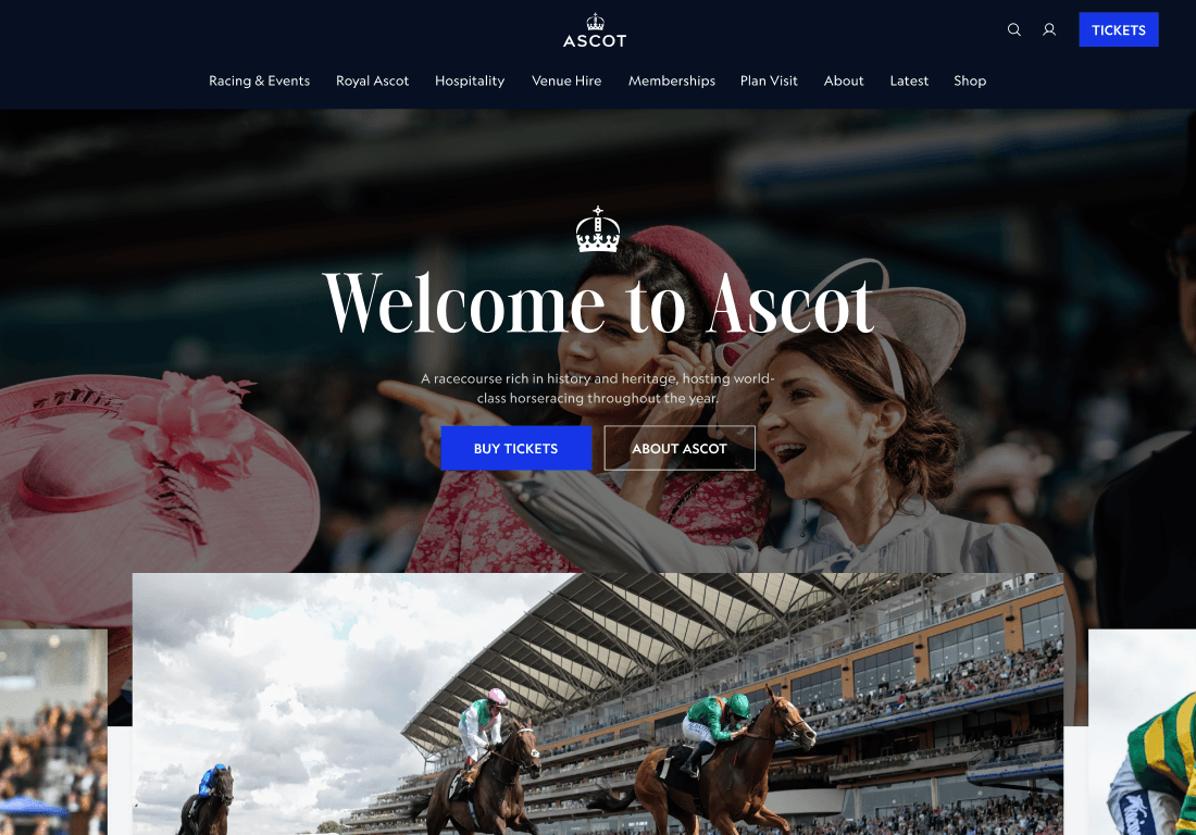 Ascot website
