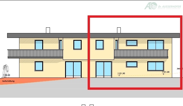 Baugrund für ein Eckreihenhaus im Ahrntal