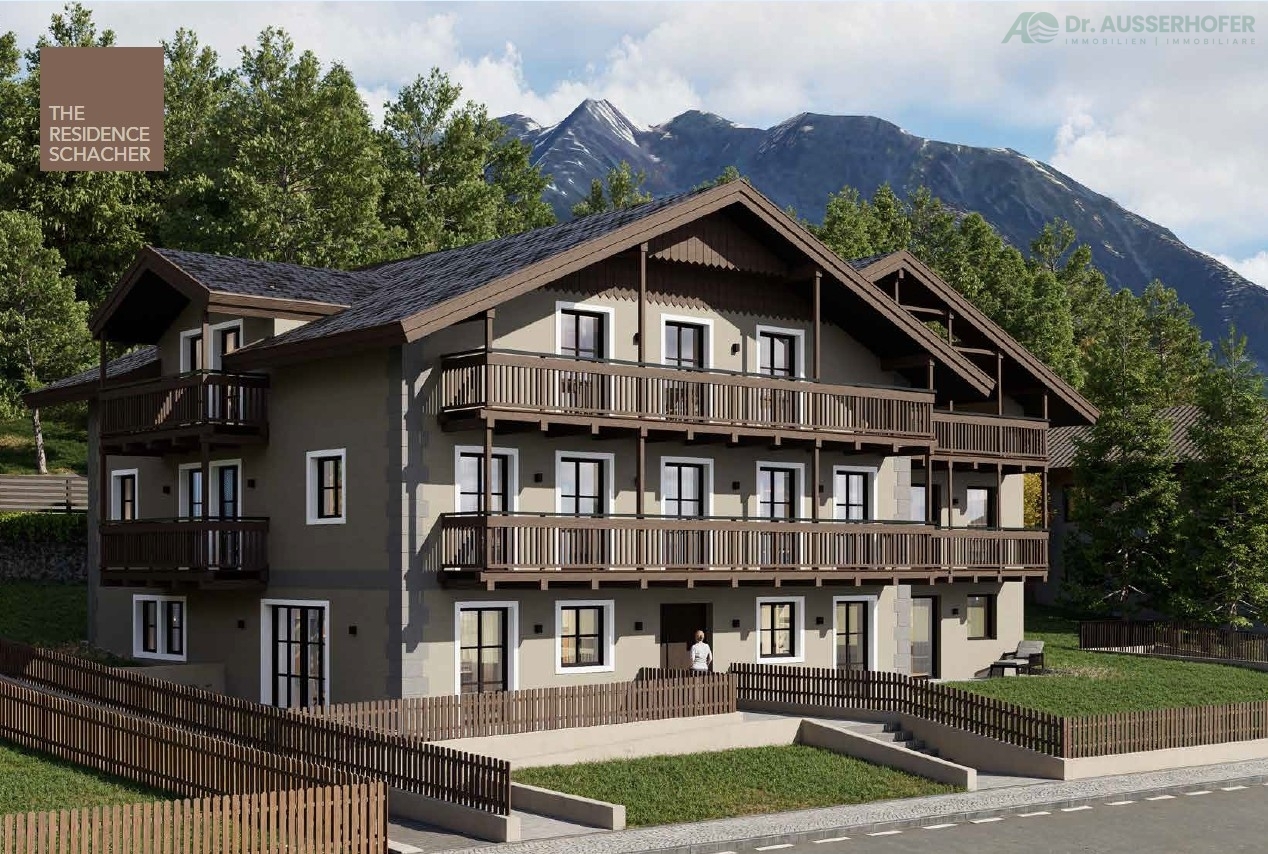 Residence Schacher in Toblach - neue Erdgeschosswohnung mit Garten (W2)