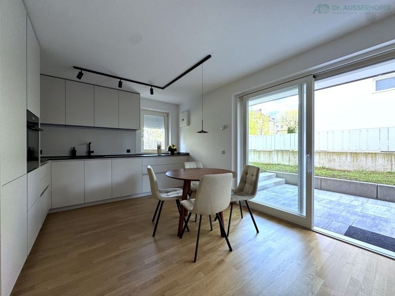 Neuwertige Gartenwohnung in ruhiger Lage in Bruneck