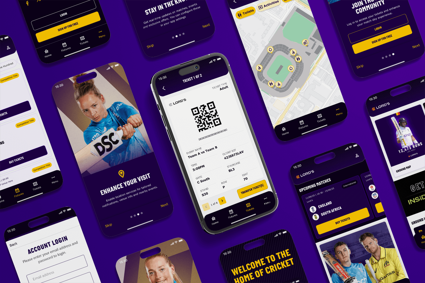 Mobile ticketing app for MCC