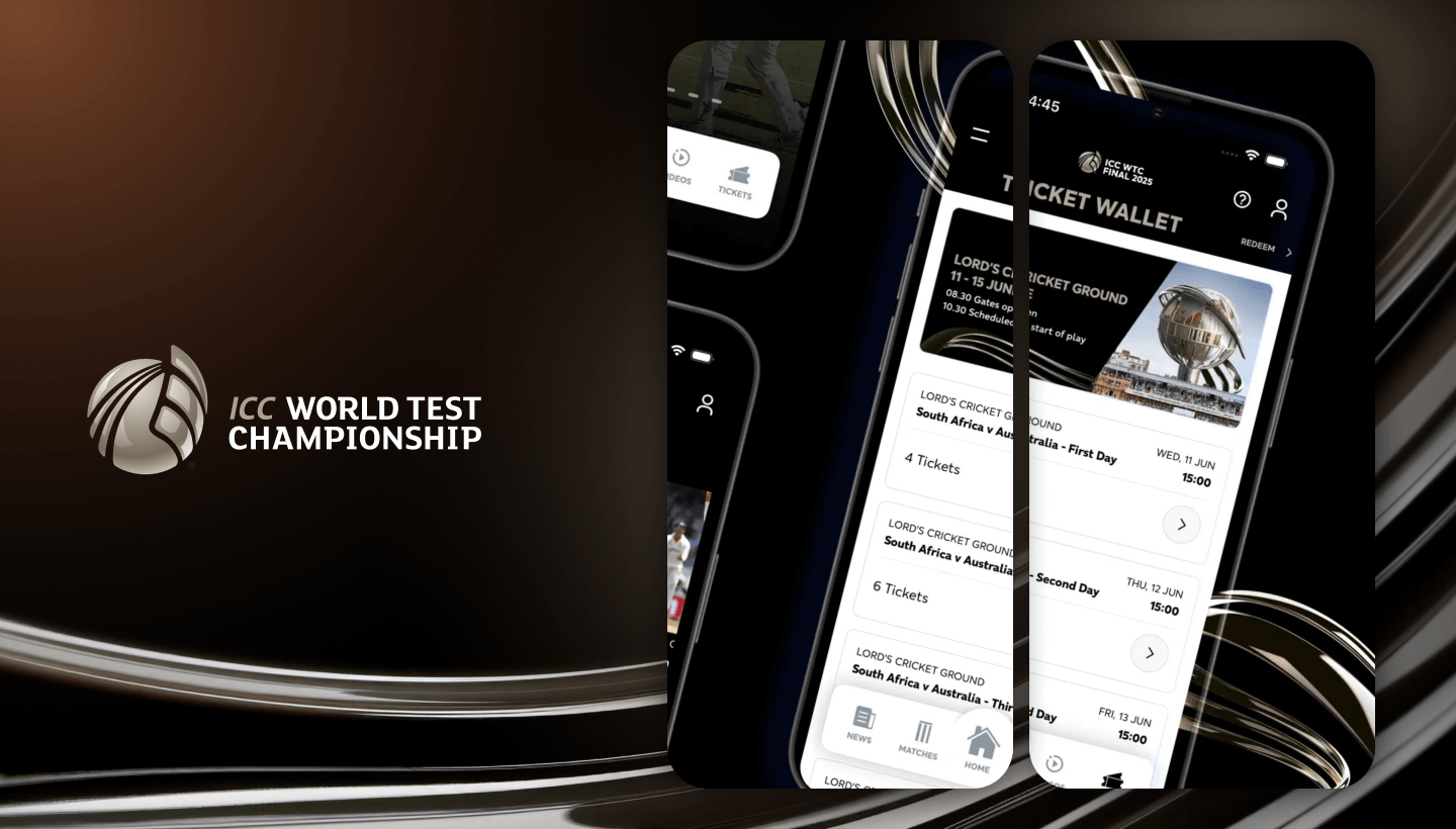 The ICC wanted to be able to fulfill tickets to the WTCF through their own mobile app