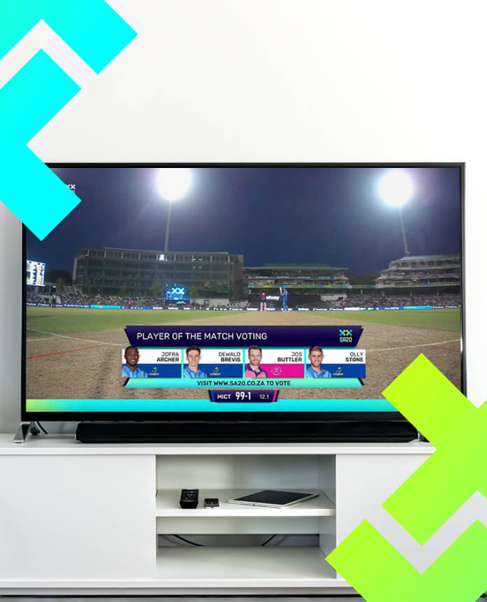 Voting activations facilitated by InCrowd are seamlessly integrated with broadcast to create a cohesive experience for on site and at home fans watching the game.
