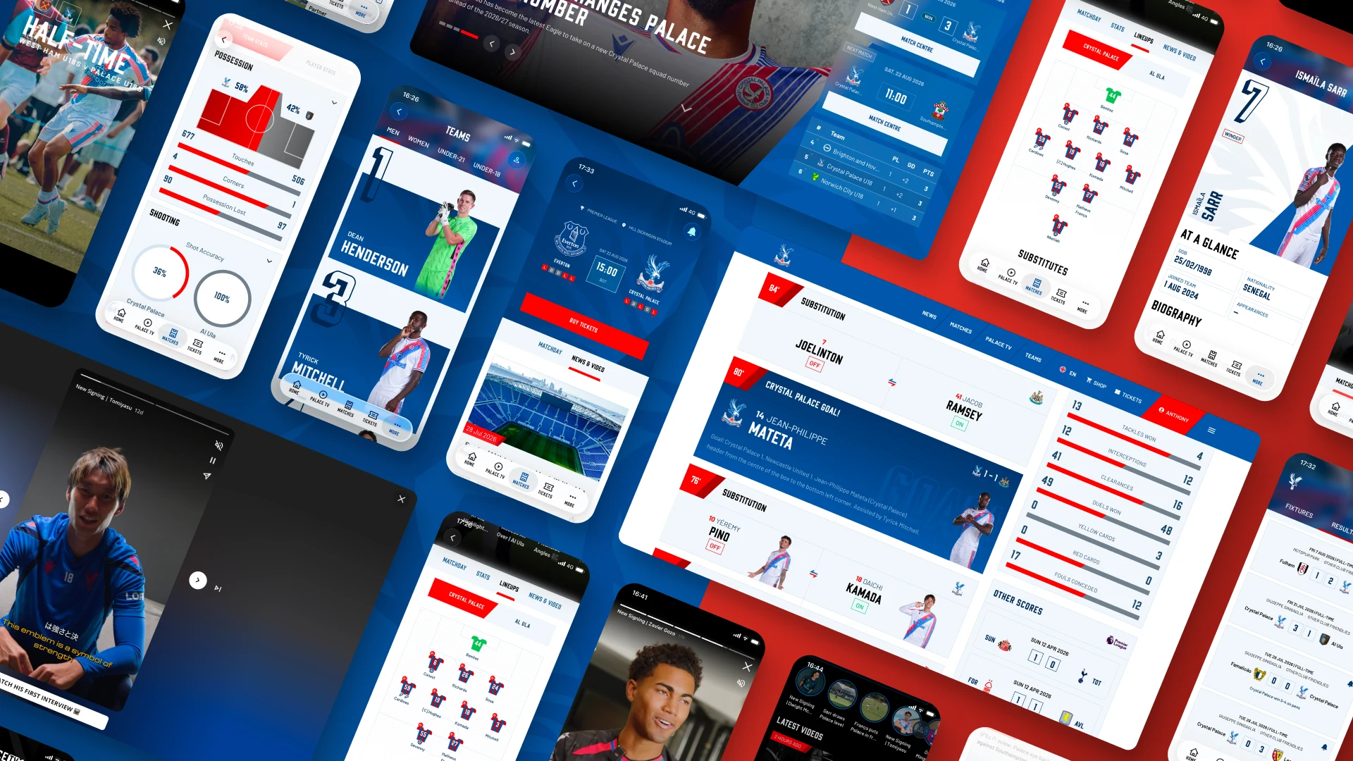 New Crystal Palace FC digital platform across web and app
