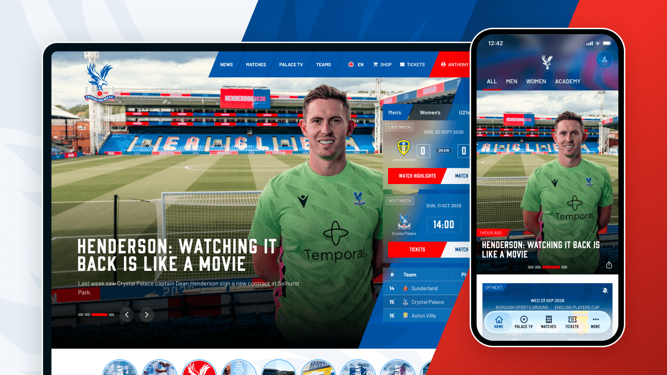 Reimagining the digital fan experience with CPFC platform relaunch