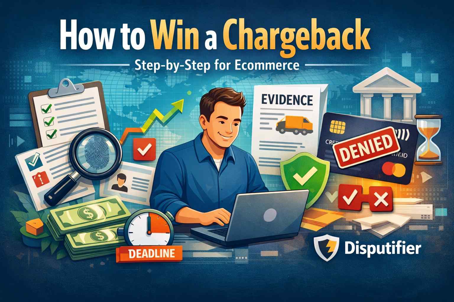 Learn how to win chargebacks step by step for ecommerce stores. Improve chargeback win rates with better evidence, faster workflows, and smarter fraud prevention.