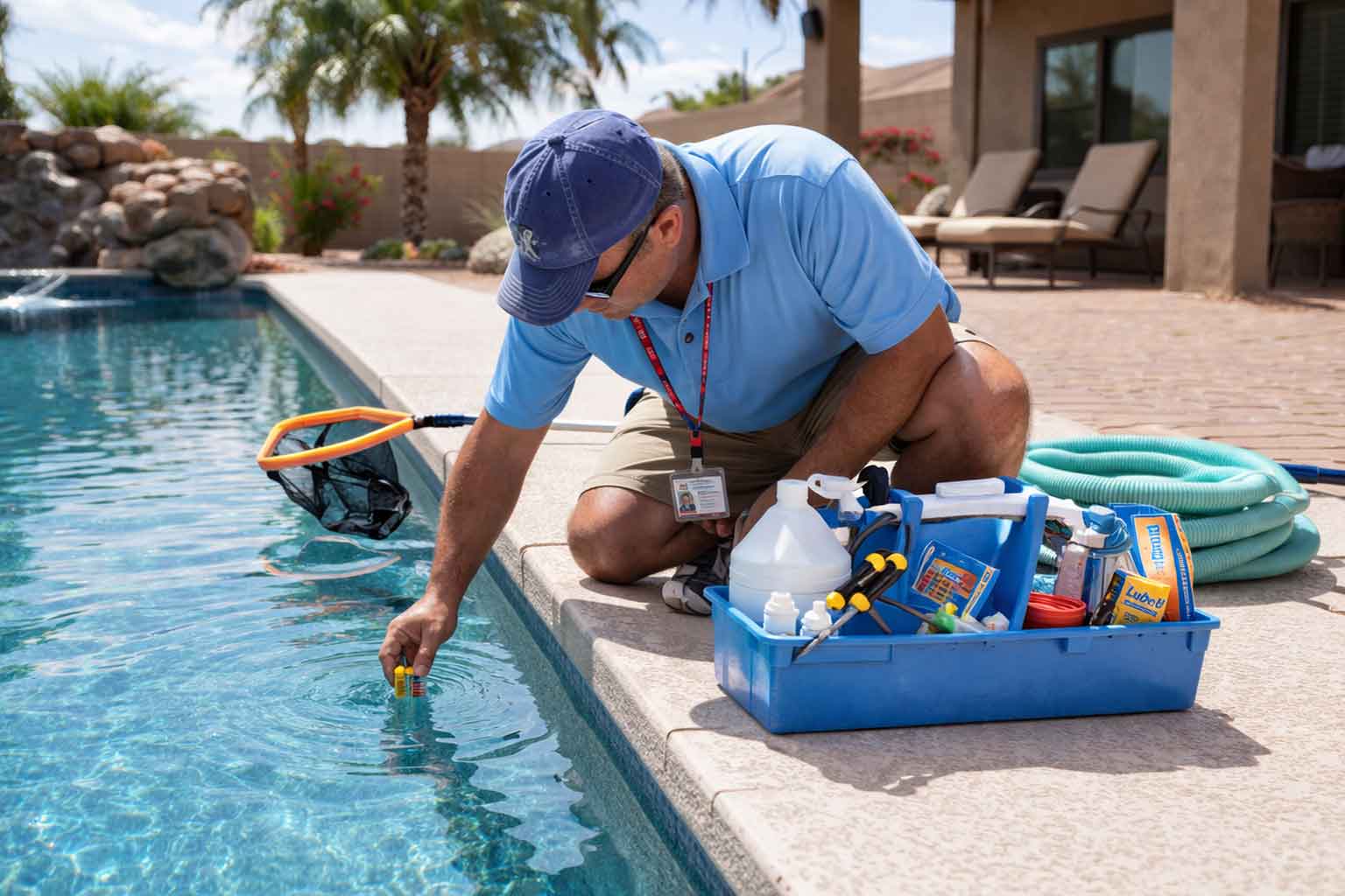 Weekly Pool Maintenance in Phoenix