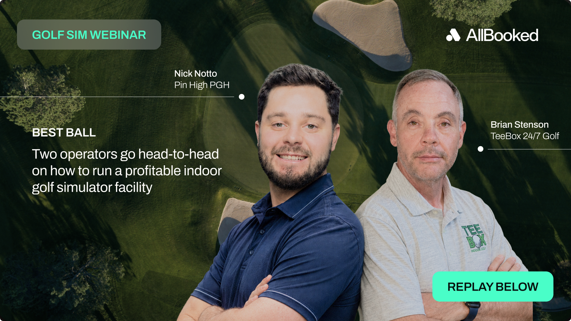 Best Ball Recap: Two operators go head-to-head on how to run a profitable indoor golf simulator facility