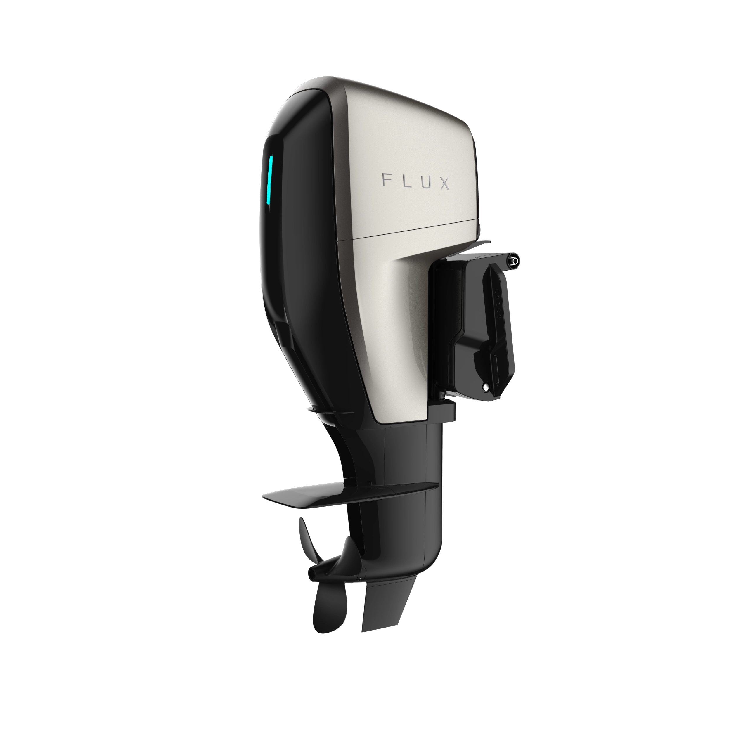 Flux outboard in titanium 