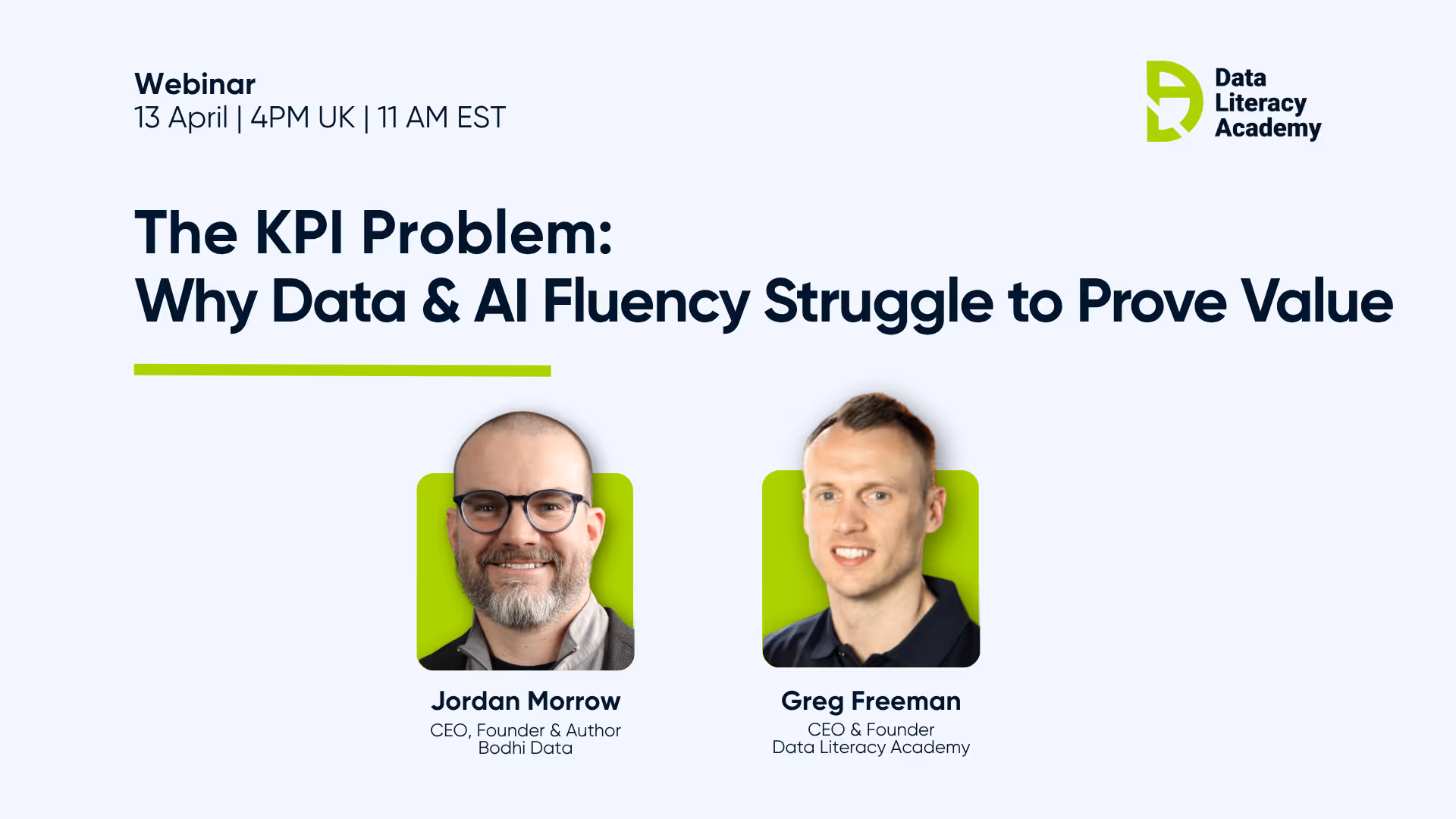 Webinar Recording - The ROI of Data Literacy