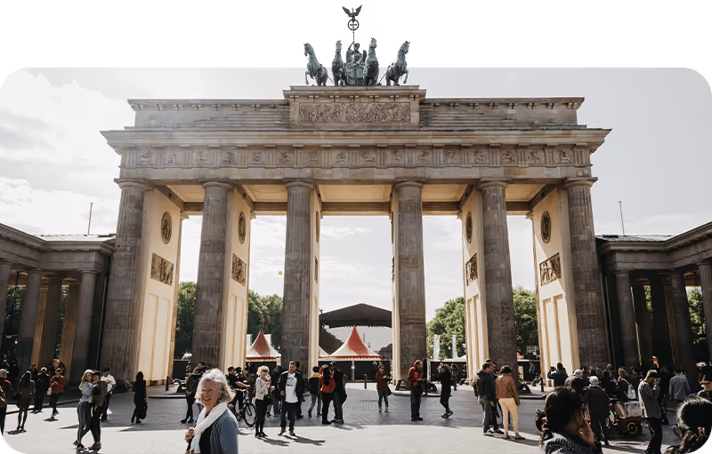 Brandenburg Gate in Berlin