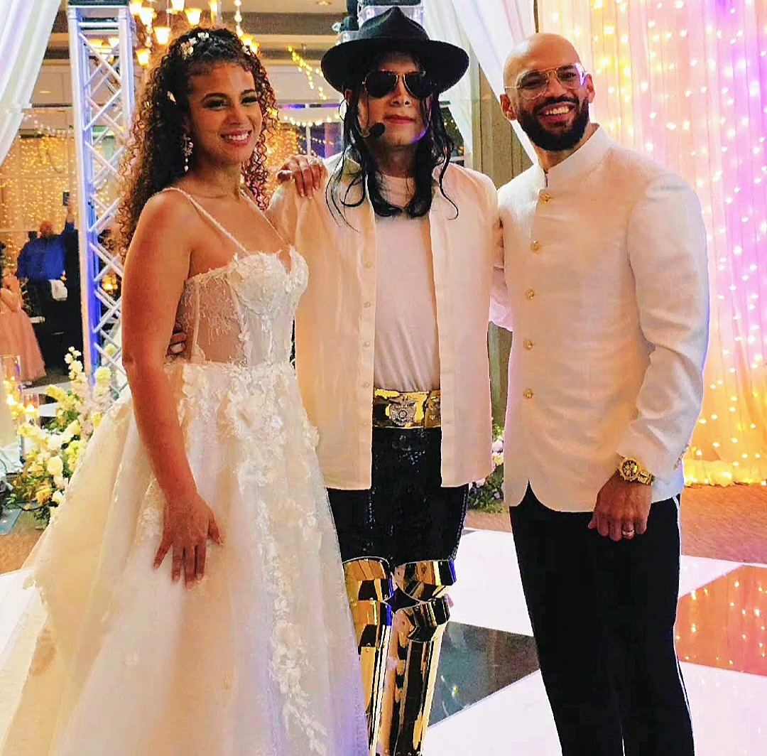 Maxx Vega Michael Jackson tribute Ricochet Samantha Irvin wrestling celebrity wedding