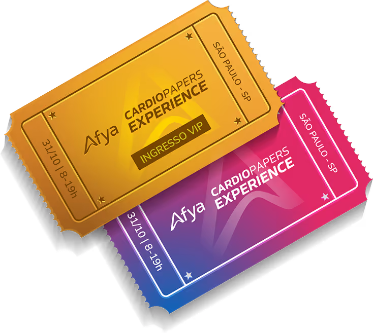 Ingressos do Afya Cardiopapers Experience 2026, São Paulo, 31 de outubro