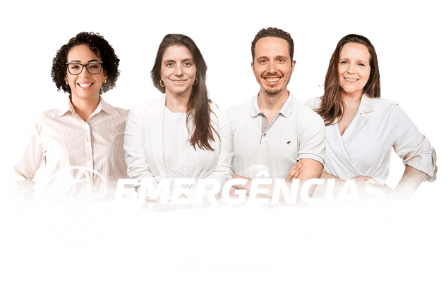Professoras e professor do curso de Emergências Pediátricas da Afya PED