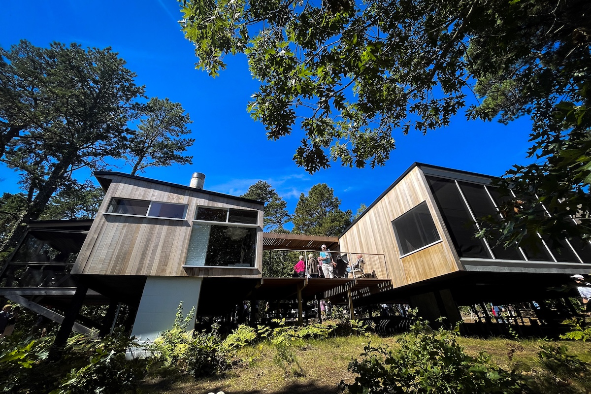 Marcel Breuer's Wellfleet home, restored by Cape Cod Modern House Trust & Peter McMahon.