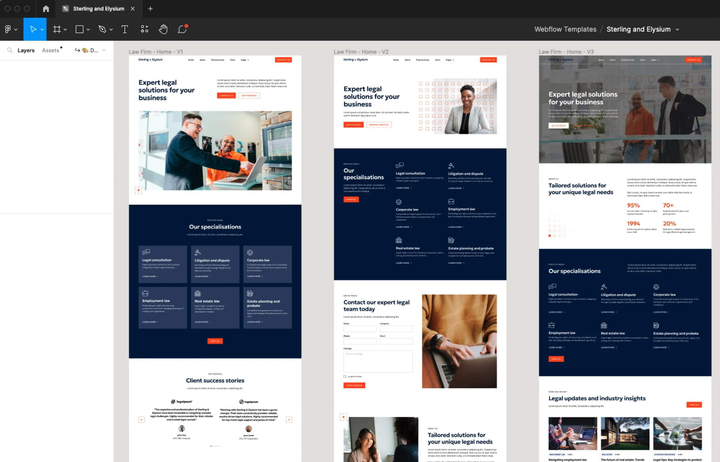 Example of Figma file