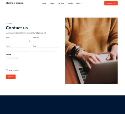example of contact v1
