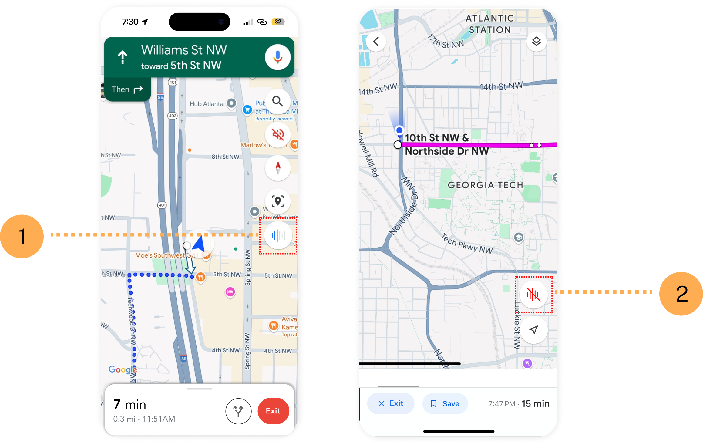 Image of interface iterations