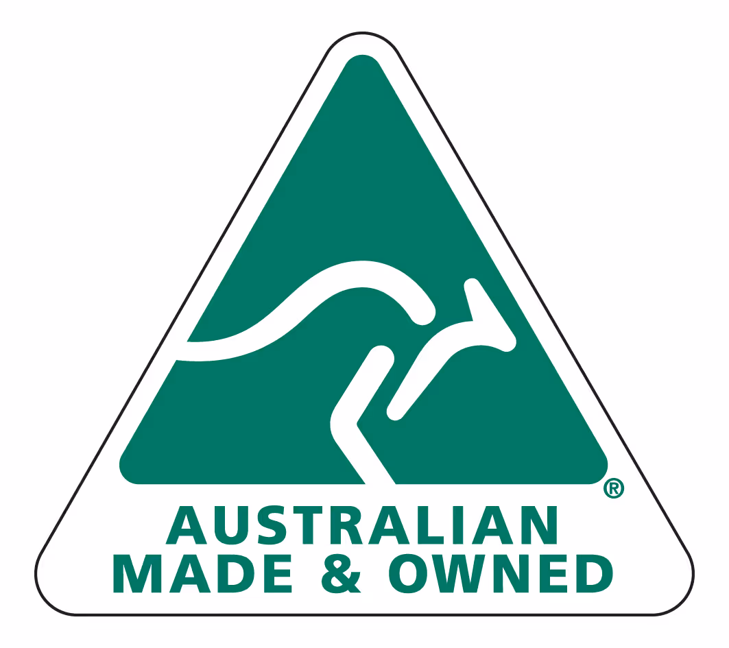 Australian made pools logo