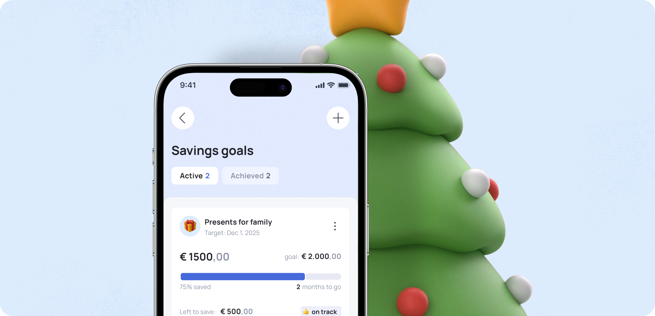 saving for christmas