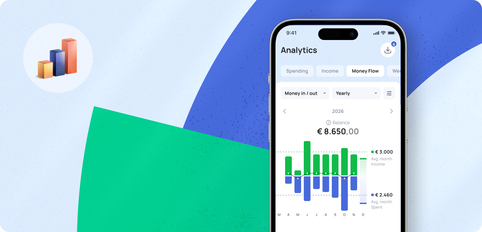 Monthly budget template