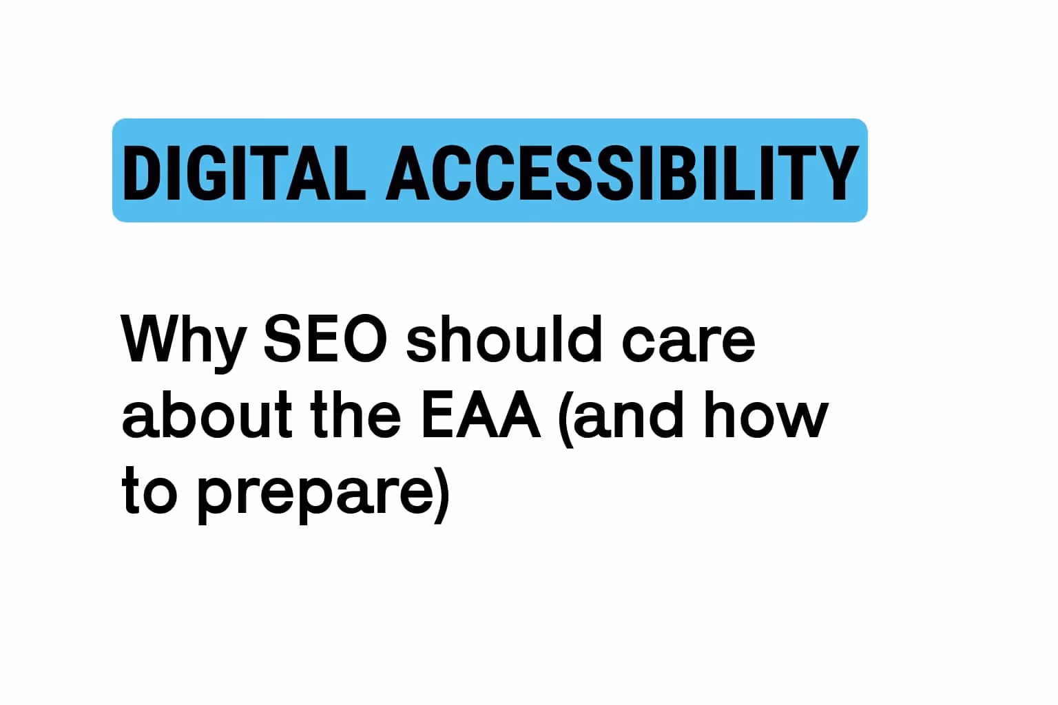 Digital Accessibility