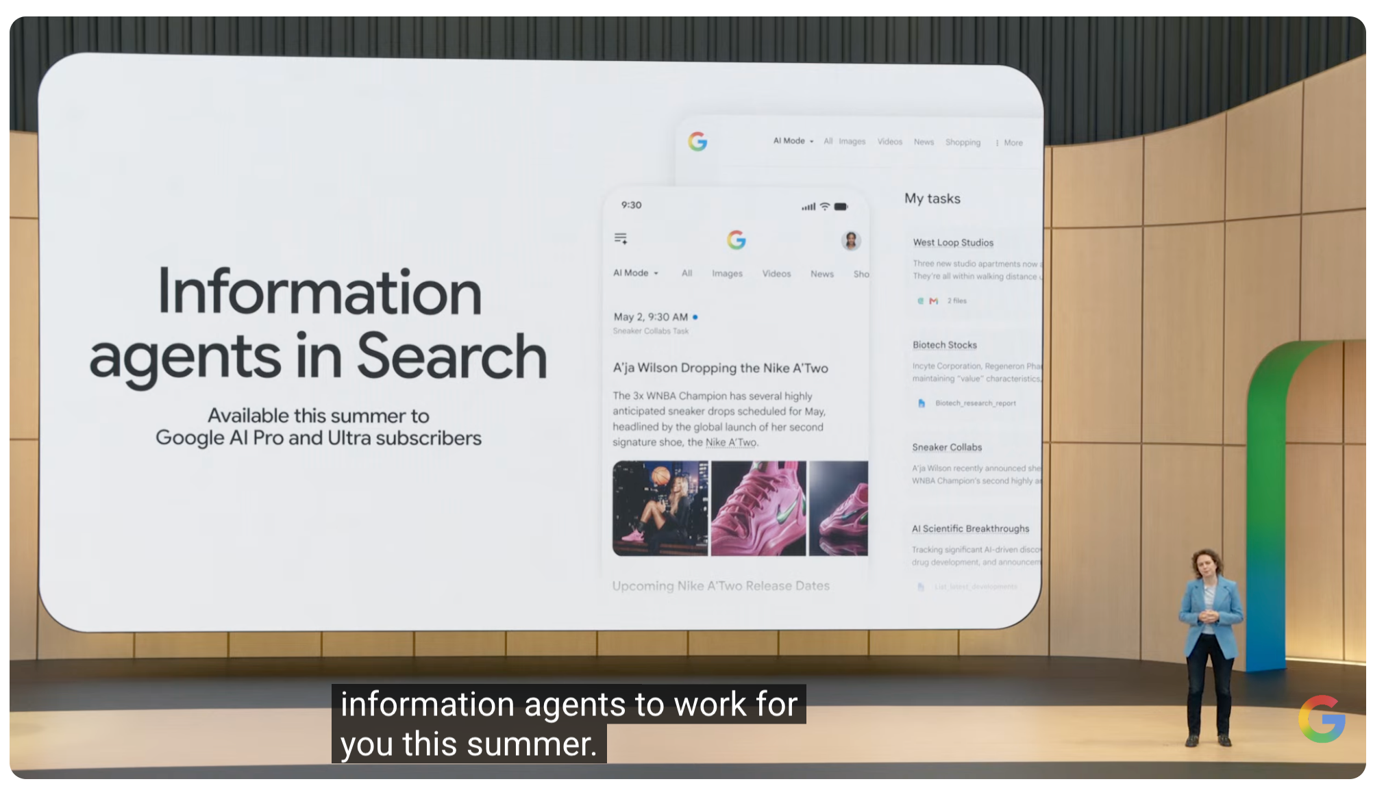 Information agents in Search — beschikbaar deze zomer