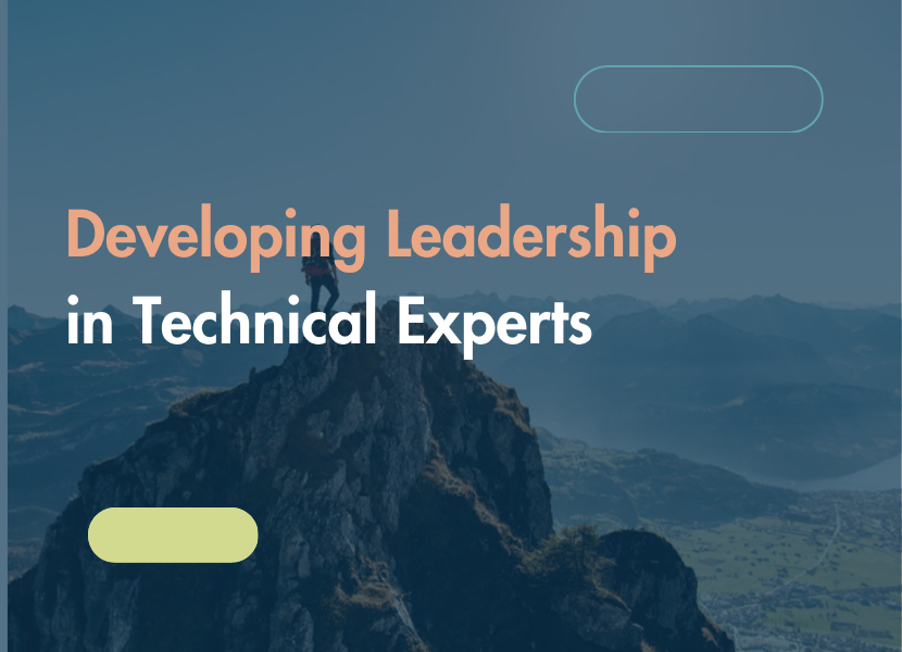 Strategies for Developing Leadership in Technical Experts. Cover image of the article.
