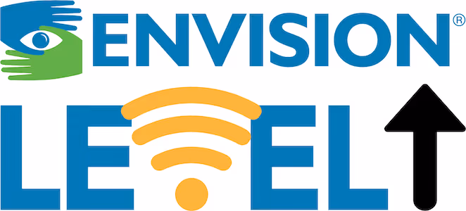 Envision level up logo