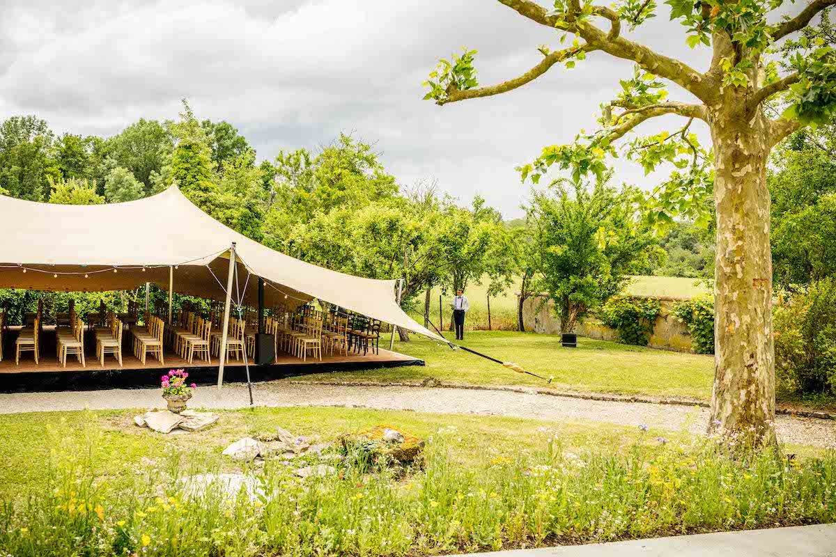 Mariage champêtre en Bourgogne