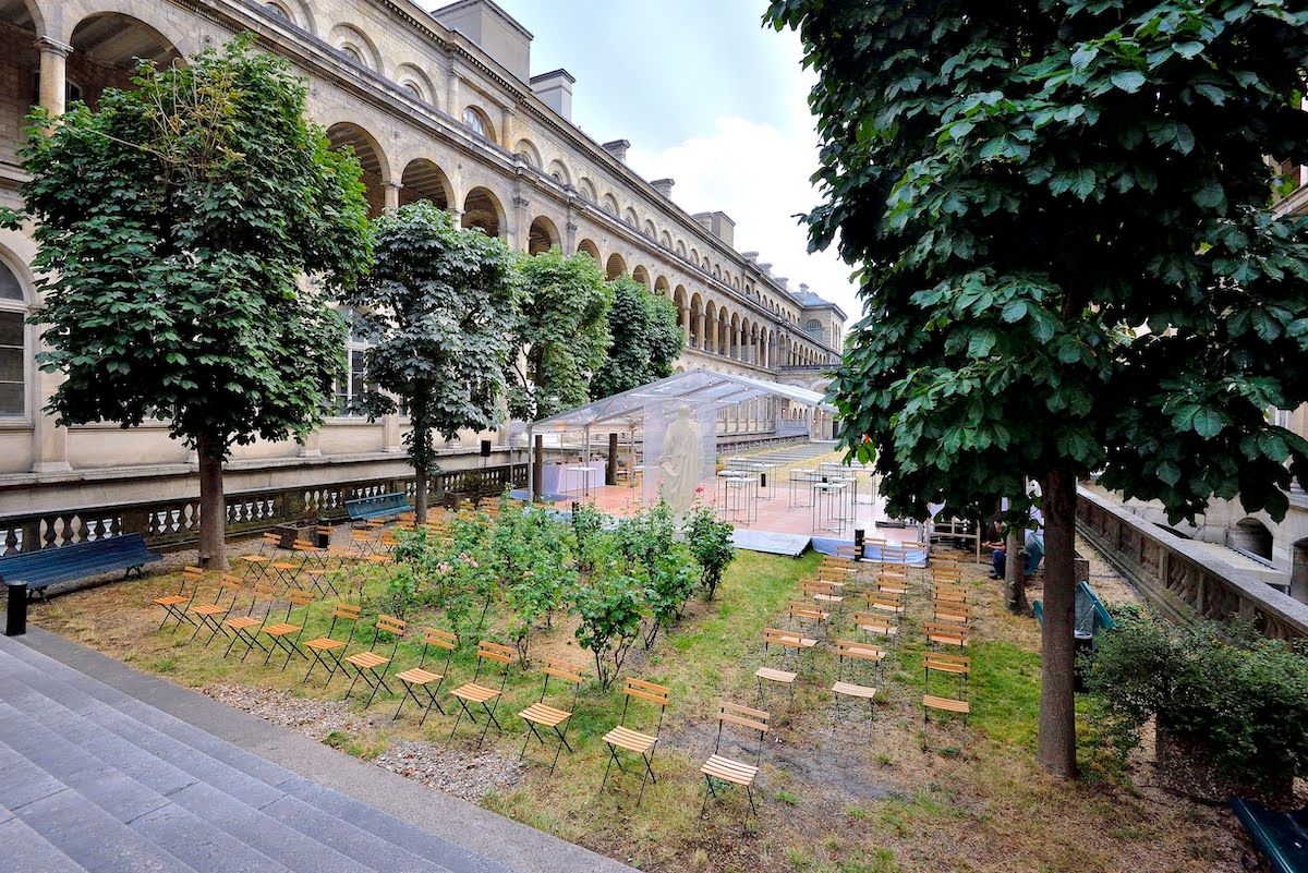 Inauguration à l'hotel Dieu Paris