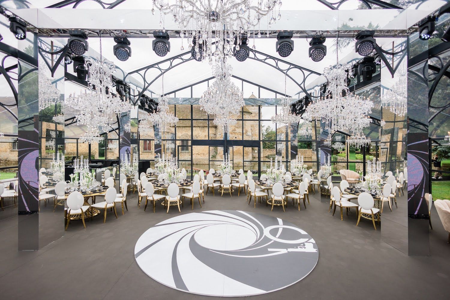 anniversaire sous une orangerie 