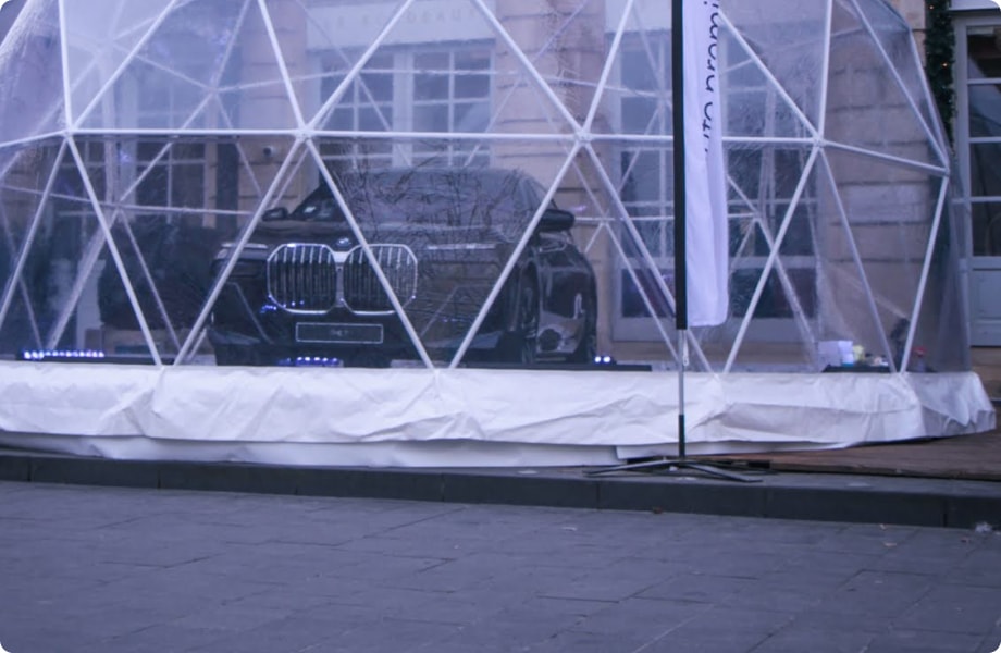 Dôme Cathédrale - Fixation