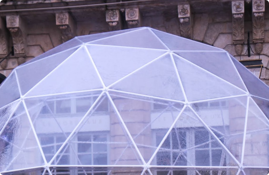 Dôme Cathédrale - Entoilage