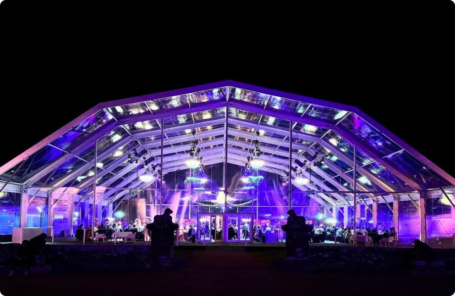 Grande Structure Événementielle - Superficie