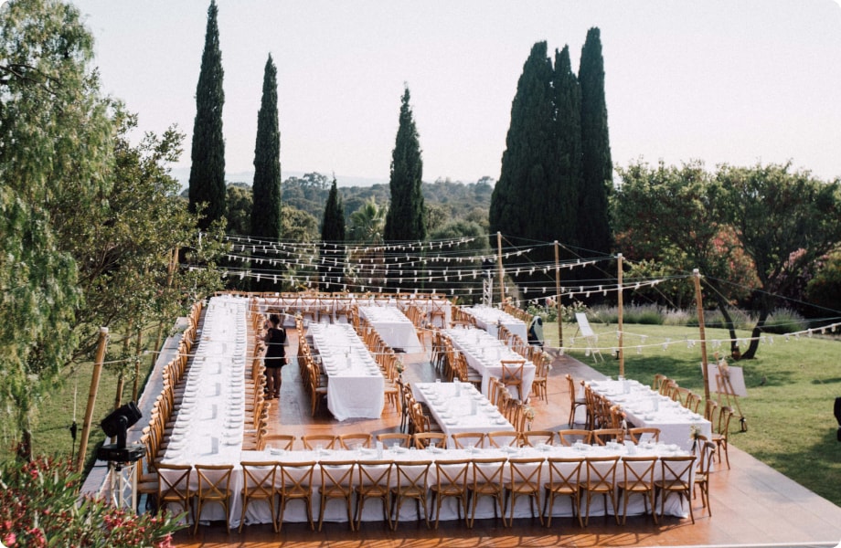 Plafond de Guirlandes - Sol