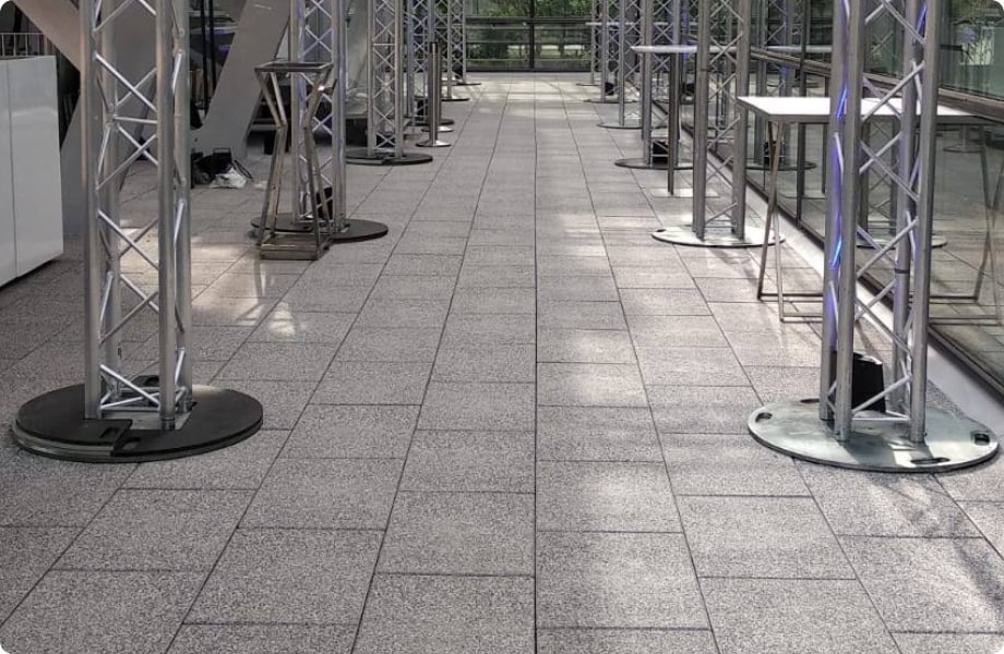 Structure sur Pont - Fixation