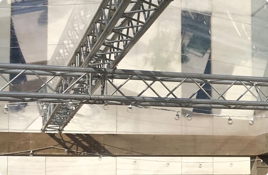 Structure sur Pont boisée - Armature