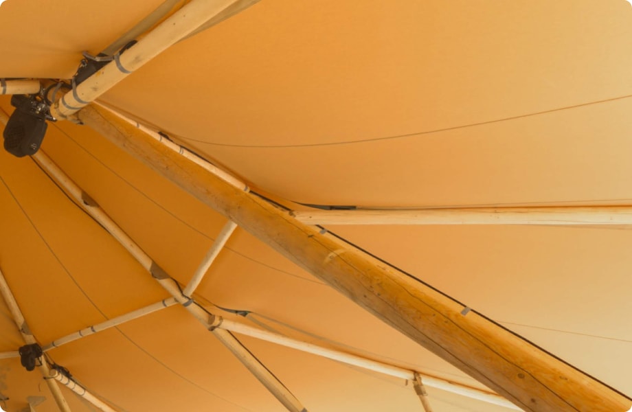 Tipi de Réception - Mâts