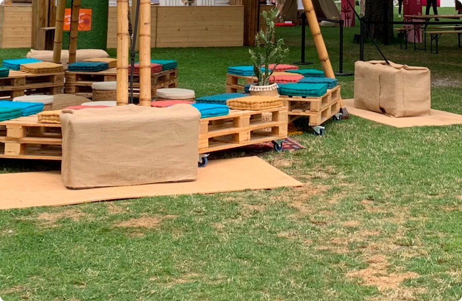 Tipi Géant - Fixation