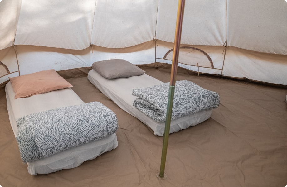 Tipi d'Hébergement - Mâts