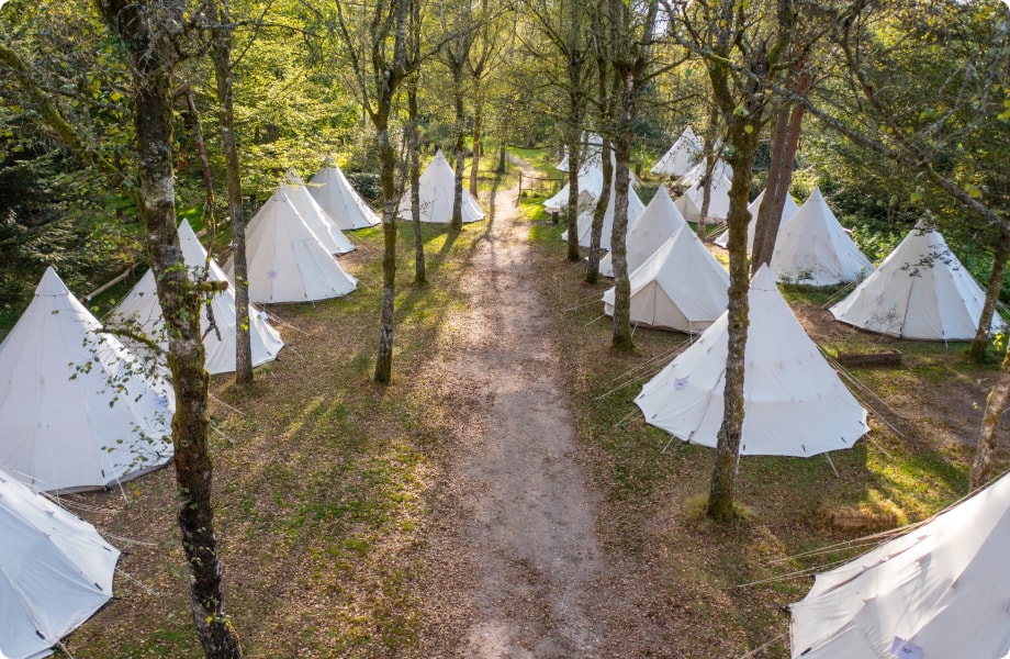 Tipi d'Hébergement - Toile